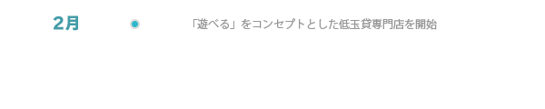 「遊べる」をコンセプトとした低玉貸専門店を開始